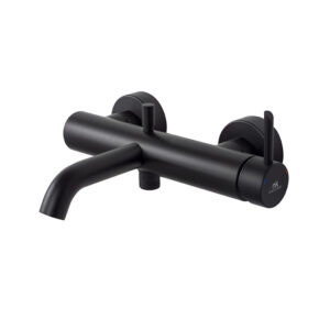 ROUND Duş Bataryası Matt Black