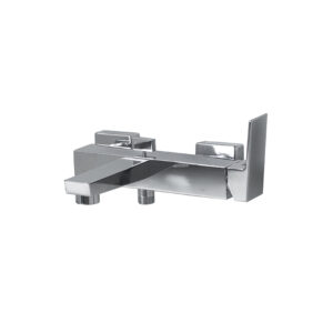 SQUARE Duvardan Duş Bataryası Chrome