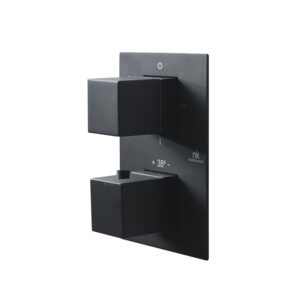SQUARE Termostetik Açma Kol Matt Black