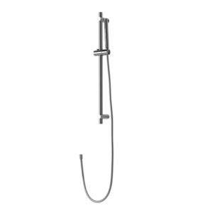 ROUND INOX El Duşu Brushed Stainless Steel