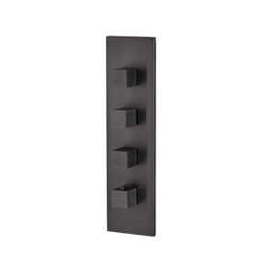 OXO Termostatik Açma Kol Brushed Titanium
