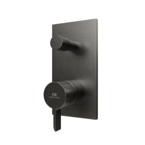 OXO Duvardan Duş Bataryası Brushed Titanium