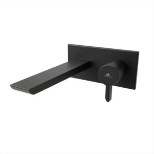 OXO Duvardan Lavabo Bataryası Matt Black