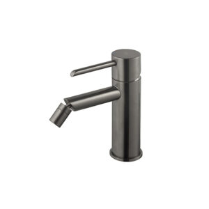 ROUND Lavabo Bataryası Brushed Titanium