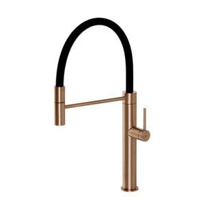 KITCHEN TAPS ROBINETTERIE DE CUISINE Lavabo Bataryası Brushed Copper