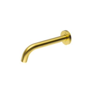 ROUND Duvardan Banyo Bataryası Brushed Gold