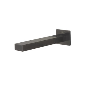 SQUARE Banyo Bataryası Brushed Titanium