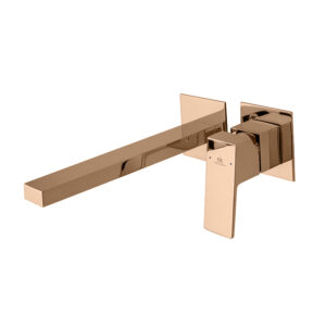SQUARE Tek Kollu Lavabo Bataryası Copper