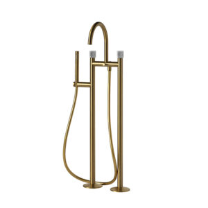 LIGNAGE Duş Bataryası Brushed Gold Carrara