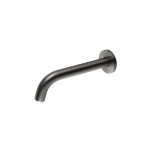 ROUND Duvardan Banyo Bataryası Brushed Titanium