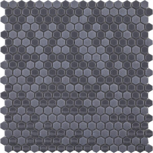 GLAZE MINI HEXAGON GREY