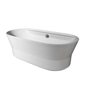 TONO Küvet 189x89 Glossy White Titanium