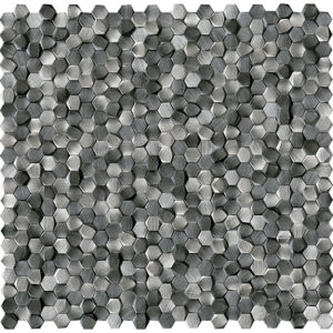 GRAVITY ALUMINIUM 3D HEXAGON METAL TITANIUM