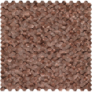 GRAVITY ALUMINIUM 3D HEXAGON COPPER