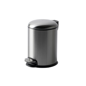 TOUCHLESS Pedallı Çöp Kovası Brushed Stainless Steel
