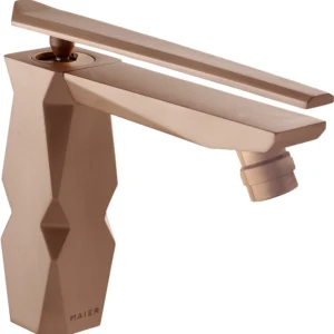 Ikon Lavabo Bataryası Brushed  Gold