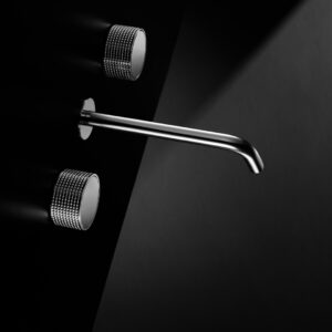 Disk Lavabo Bataryası Brushed Gold